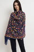Floral Orchestra | Embroidered Pure Cashmere Shawl