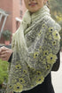 Floral Inlay Surprise | Embroidered Wool Silk Stole