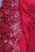 Floral Inset | Embroidered Fine Merino Wool Stole
