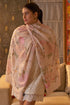 Eternal Blossom Embroidered Pure Cashmare Stole