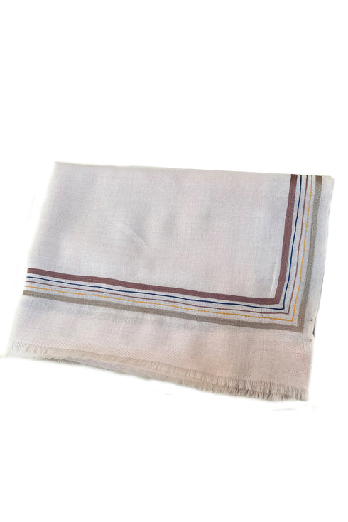 Buy Embroidered Fine Wool Silk Stole