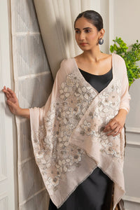 Summer Bloom | Fine Merino Wool Stole