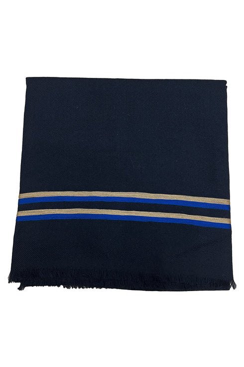 The Prudent Embroidered Fine Wool Silk Stole