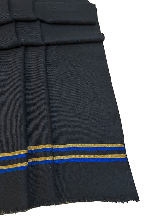 The Prudent Embroidered Fine Wool Silk Stole