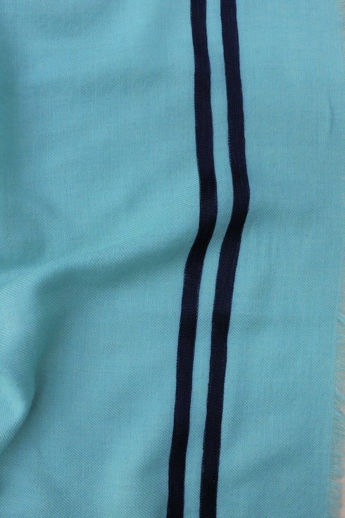 The Prudent | Embroidered Fine Wool Silk Stole