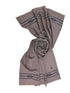The Skipper Embroidered Fine Wool Silk Stole
