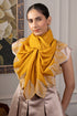 Vintage Leaf | Embroidered Wool Silk Stole with Handmade Rakhi