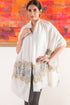 Flora Royale | Embroidered Wool Silk Stole