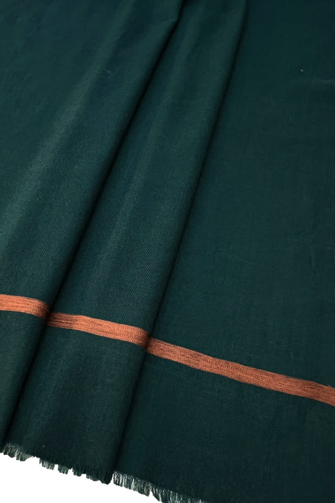 The Statement | Embroidered Fine Wool Silk Stole