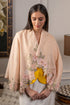 Spring Bloom | Embroidered Wool Silk Stole