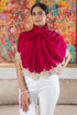 Mauli Petals | Embroidered Wool Silk Stole