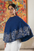 Floweret Embroidered Poncho