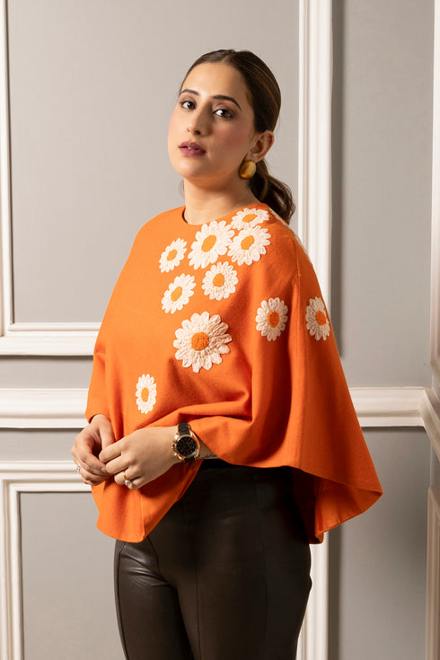 Daisy Blossom Poncho
