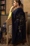 Lily Muse | Embroidered Wool Silk Stole