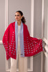 Reversible Twist | Embroidered Wool Silk Stole