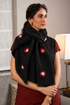 Valentina | Embroidered Wool Silk Stole
