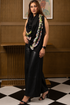 Shimmy Sequin | Embroidered Wool Silk Stole