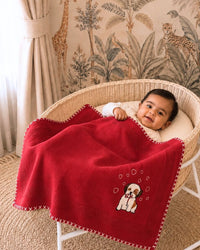 Baby Oreo The Dreamer | Personalized Baby Blanket