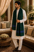 The Prudent | Embroidered Fine Wool Silk Stole