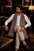 The Capitalist | Embroidered Fine Wool Silk Stole