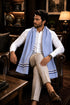 The Prudent | Embroidered Fine Wool Silk Stole
