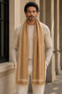 The Architect | Embroidered Fine Wool Silk Stole