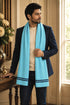 The Prudent | Embroidered Fine Wool Silk Stole