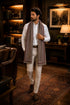 The Capitalist | Embroidered Fine Wool Silk Stole