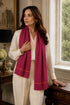 The Statement | Embroidered Fine Wool Silk Stole