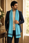 The Prudent | Embroidered Fine Wool Silk Stole