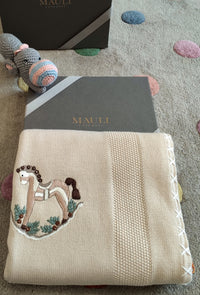 Baby Bubbles Loves Lakdi ki Kaathi | Personalized Baby Blanket