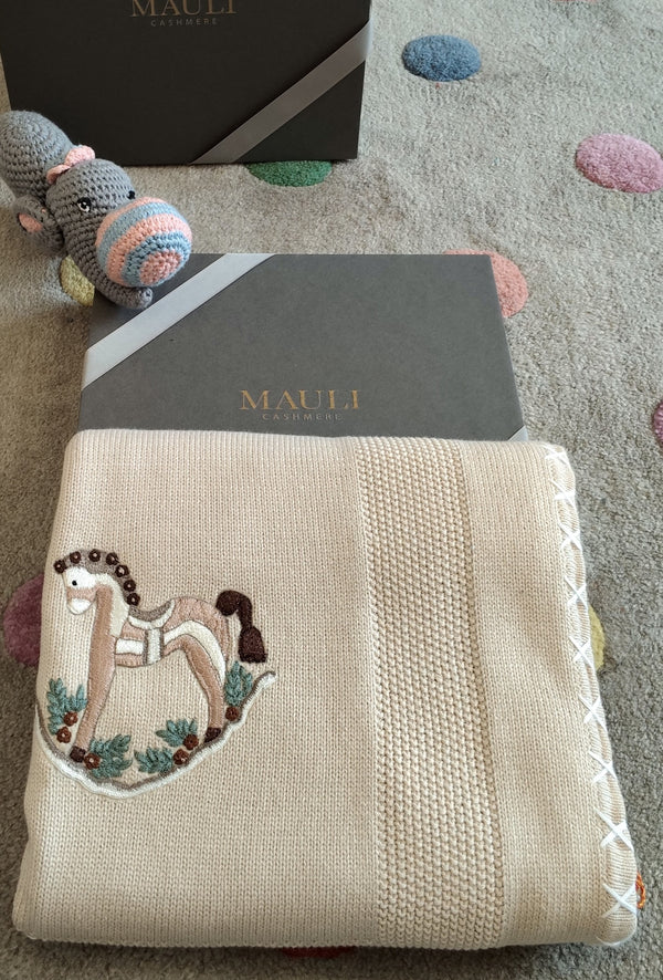 Baby Bubbles Loves Lakdi ki Kaathi | Personalized Baby Blanket