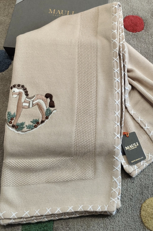 Baby Bubbles Loves Lakdi ki Kaathi | Personalized Baby Blanket