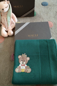 Baby Bear Prince | Personalized Baby Blanket