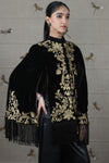Zari Damask Cape