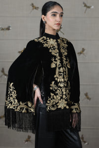 Zari Damask Cape