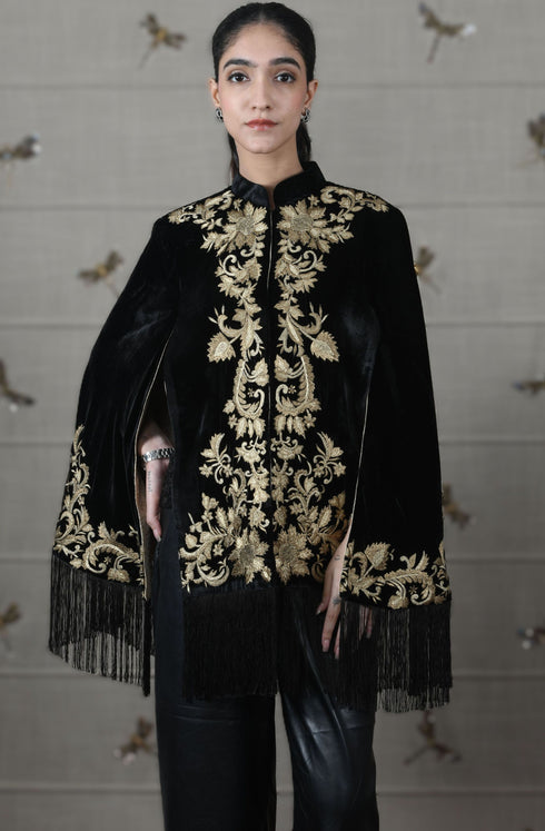 Zari Damask Cape
