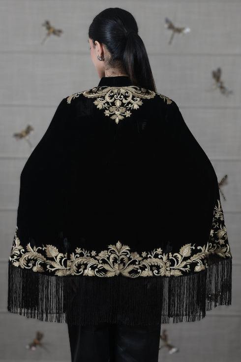 Zari Damask Cape