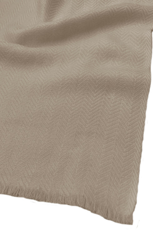 Herringbone Cashmere Personalized Muffler
