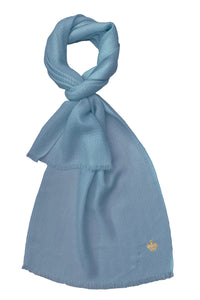 The Crown Herringbone Cashmere Personalized Muffler