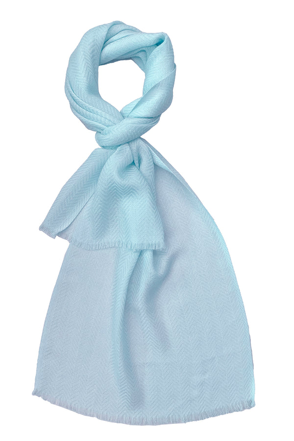 Diamond Weave Pure Cashmere Personalized Stole