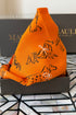 Club Canine | Pure Silk Pocket Square with a Handmade Rakhi