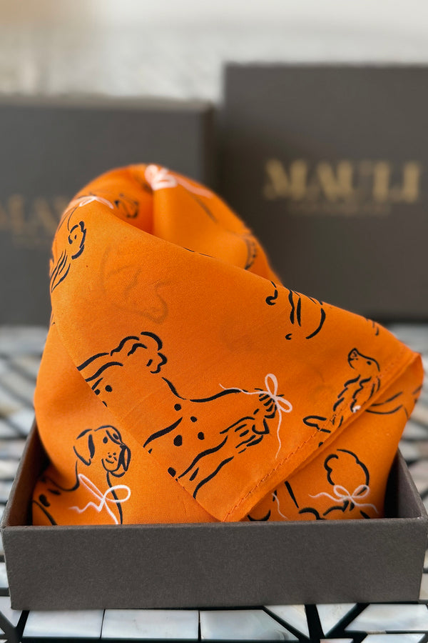 Club Canine | Pure Silk Pocket Square