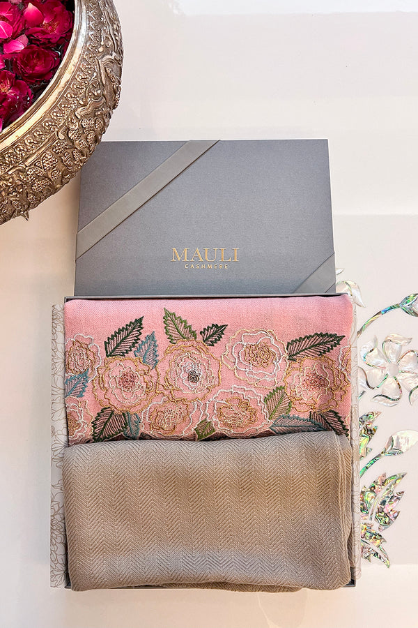 The Poetic Pair | His & Her Scarf Gift Set