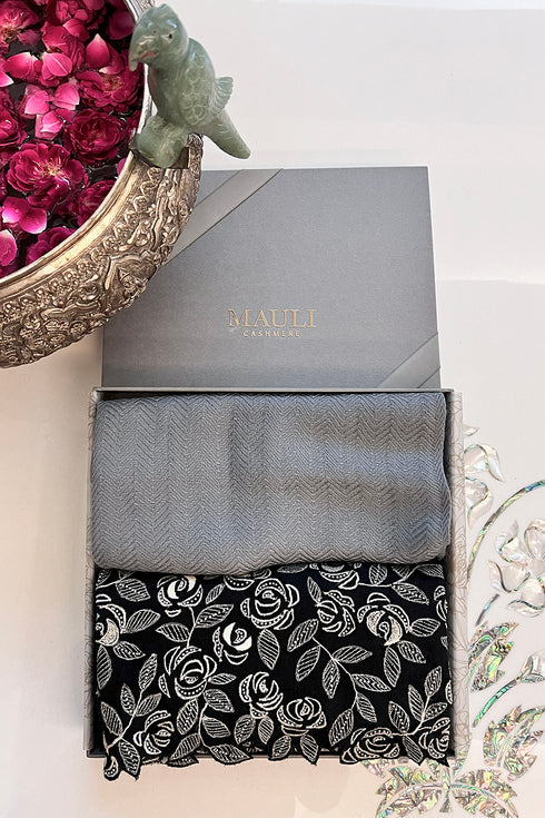 Eternal Flames | His & Her Scarf Gift Set