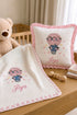 Baby Ele up in a Balloon | Personalized Baby Blanket and Cushion