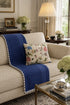 The Comfort Layer | Embroidered Cotton Knit Throw