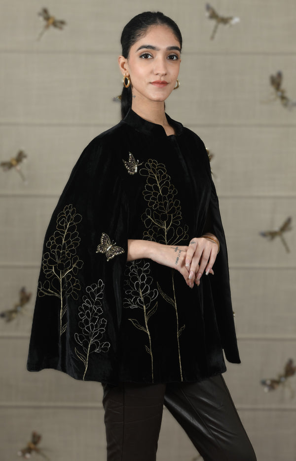 Mauli Velvet Lupine Flower Cape