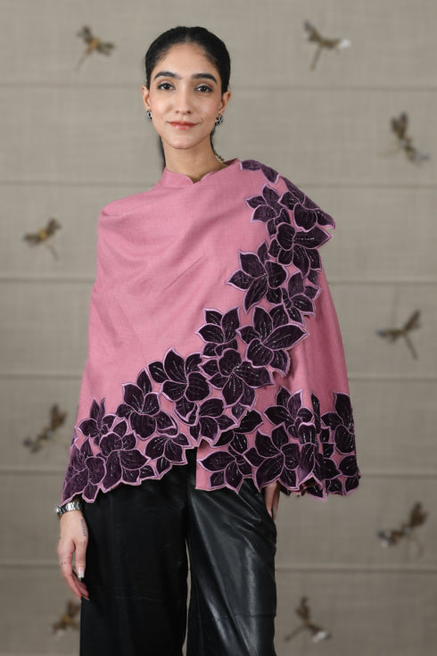 Mauli Lily Scarlet Bloom Cape