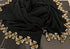 Dancing Crystal Petals | Embroidered Wool Silk Stole